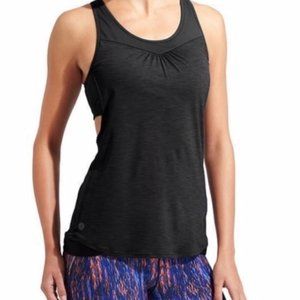 Athleta Black Gel Mesh Supercharged Tank Top